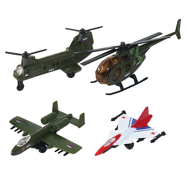 Купить wincars 20415 набор военных летательных средств 4 штуки