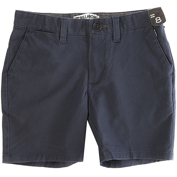 Купить шорты классические детские billabong new order boys walk dark slate темно-синий ( id 1178384 )