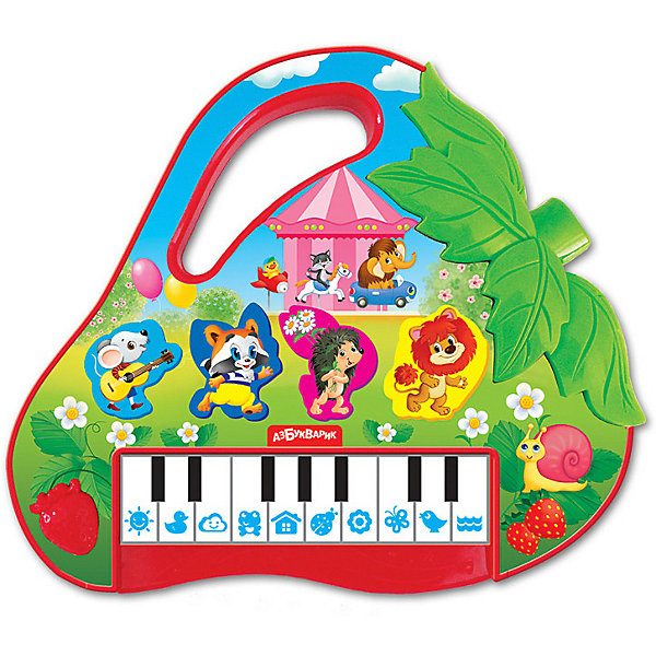 Купить музыкальная игрушка азбукварик "пианино" клубничка ( id 10533323 )