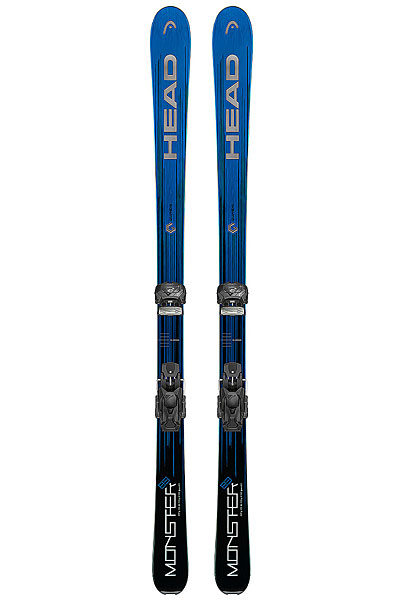 Купить горные лыжи head monster 83 ti black/metalic blue черный,синий ( id 1196147 )
