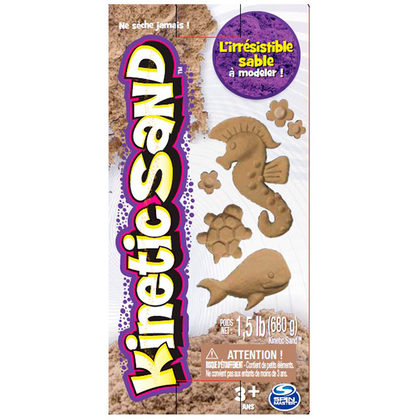 Купить kinetic sand 71409-2-6026697 кинетик сэнд кинетический песок для лепки, коричневый