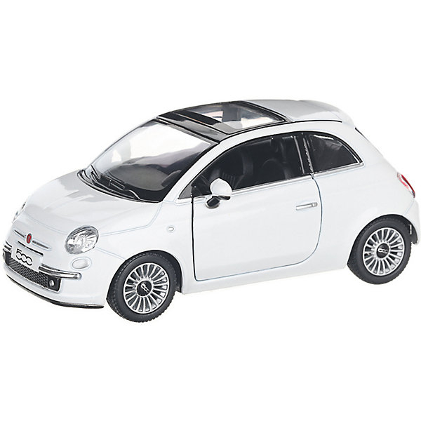 Купить коллекционная машинка serinity toys fiat 500, белая ( id 13233198 )