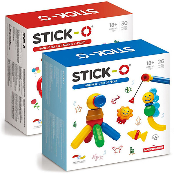 Купить конструктор stick-o "большая рыбалка", 2 набора ( id 16982452 )