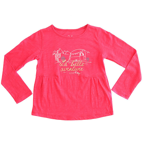 Купить лонгслив детский roxy letsdriveaway azalea розовый ( id 1189260 )