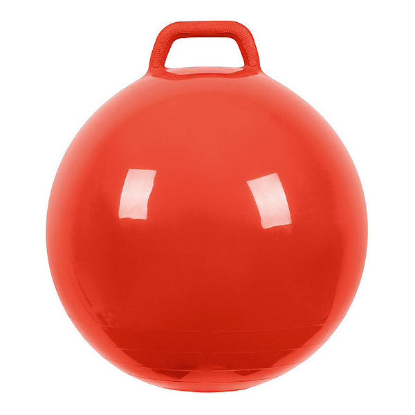 Купить мяч прыгун с ручкой, 50 см, красный, "малышок" ( id 6767721 )