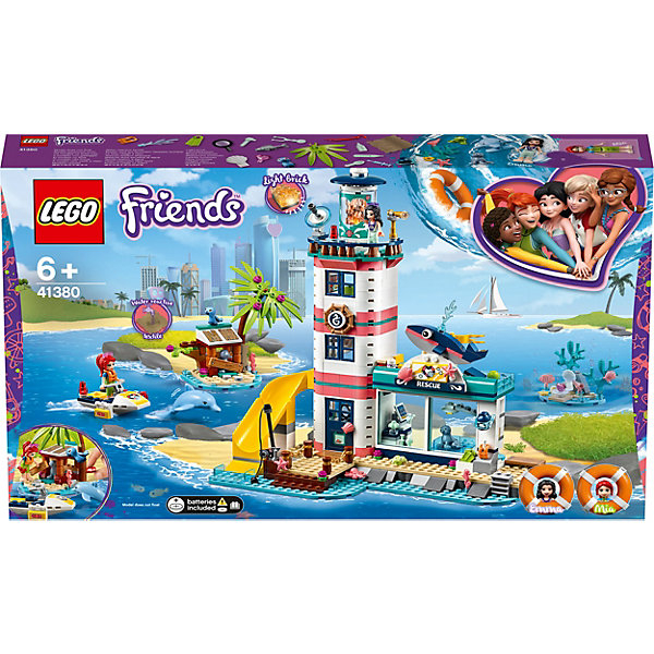 Купить конструктор lego friends 41380: спасательный центр на маяке ( id 11140899 )