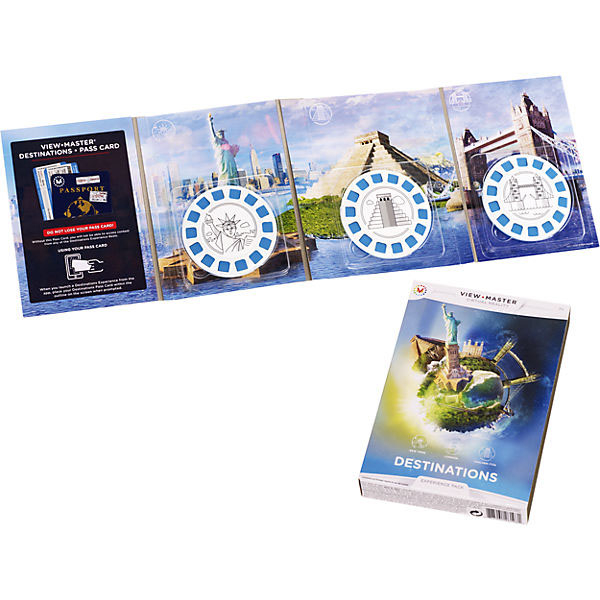 Купить mattel view master dll69 набор визуализации &quot;достопримечательности&quot;