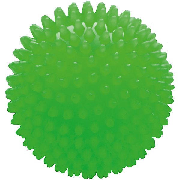 Купить мяч ёжик зеленый, 8,5 см, малышок ( id 6894018 )