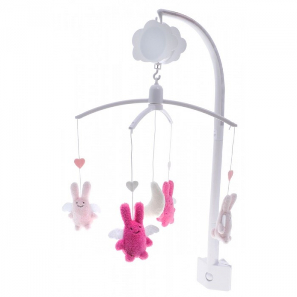 Купить мобиль trousselier angel bunny с мягкими игрушками vm1163