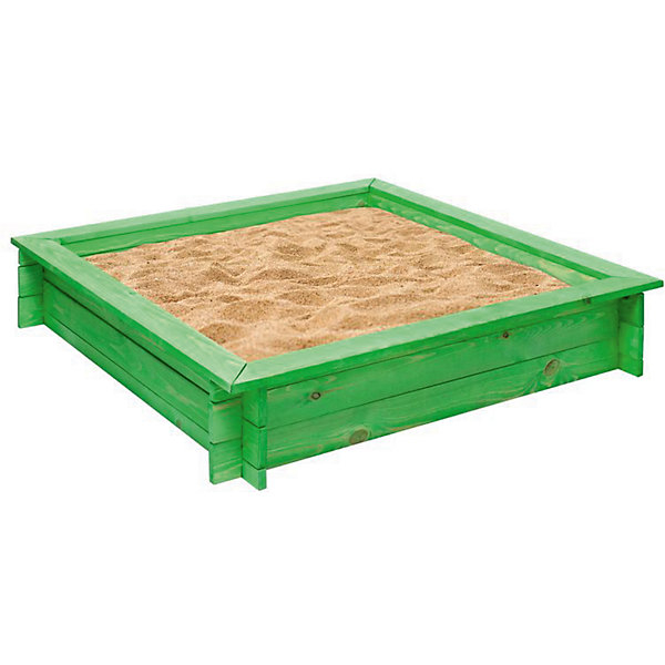 Купить деревянная песочница "клио", зеленая, paremo ( id 6879158 )