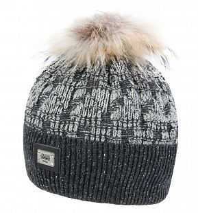 Купить шапка jamiks, цвет: серый/черный ( id 6738396 )