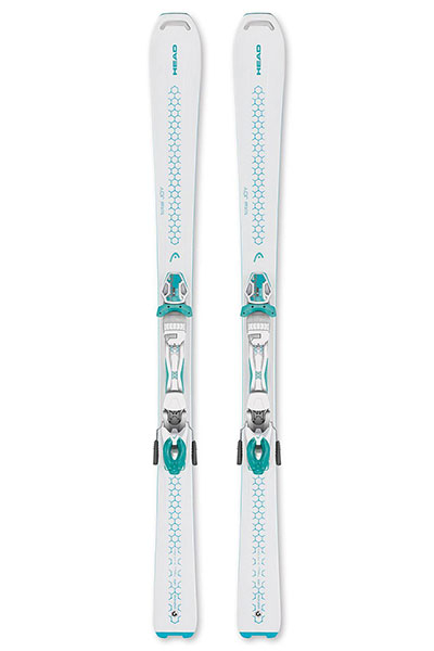 Купить горные лыжи head total joy slr + joy 11 slr brake 90 white/teal белый ( id 1198826 )