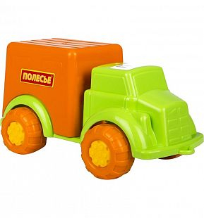 Купить фургон полесье антошка цвет: оранжево-салатовый ( id 1481927 )
