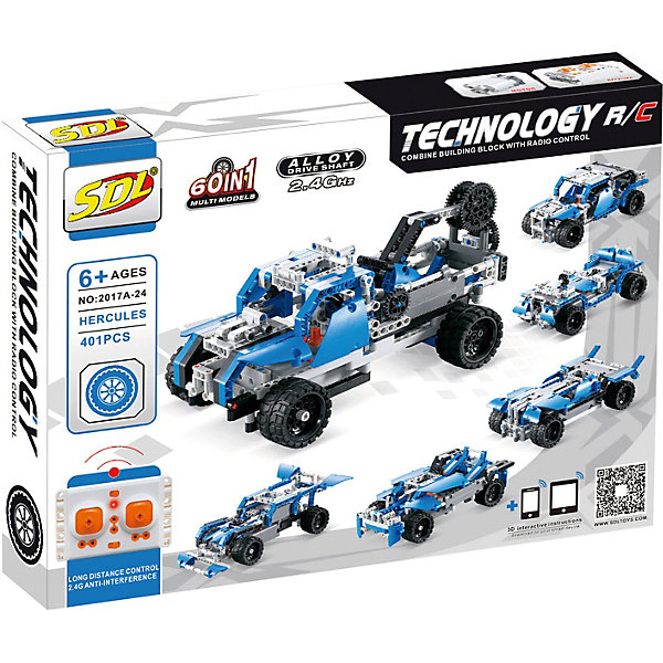 Купить конструктор sdl technic на радиоуправлении 60в1 rc ( id 13634540 )