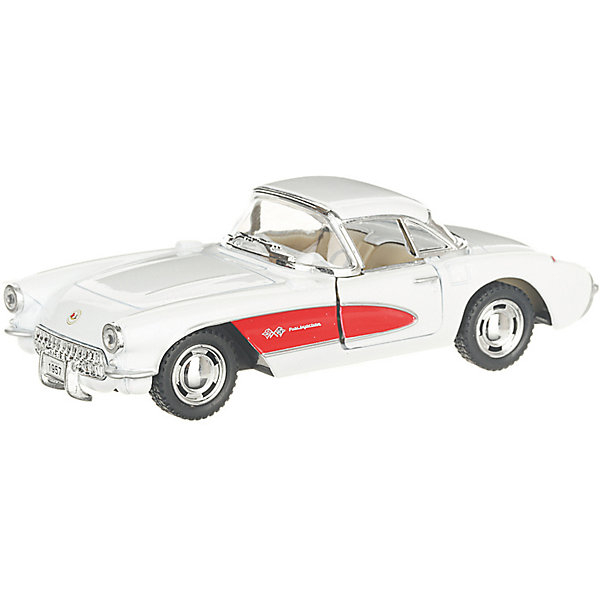 Купить коллекционная машинка serinity toys chevrolet corvette, белая ( id 13233314 )