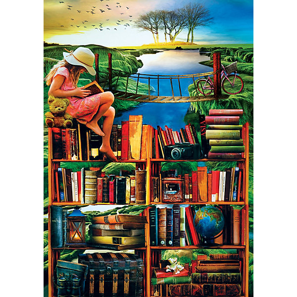 Купить пазл art puzzle путешественник, 1000 деталей ( id 15101402 )