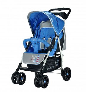 Купить прогулочная коляска everflo capitan e-230, цвет: blue ( id 6711481 )