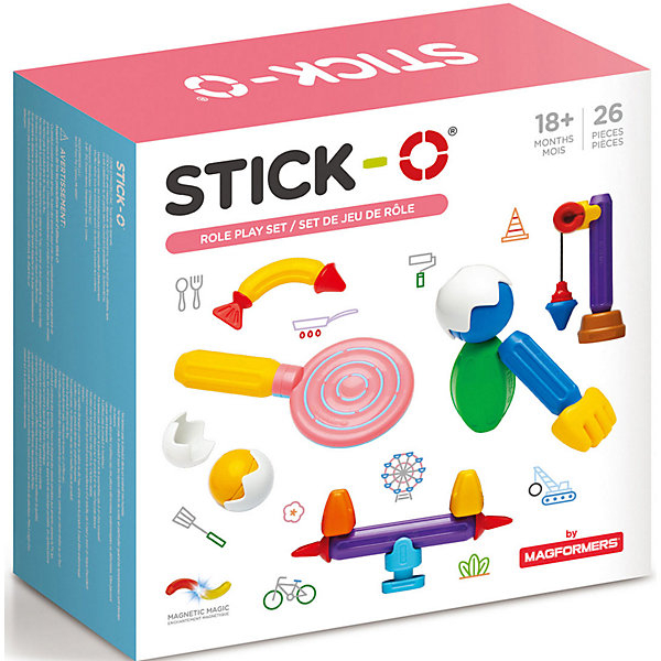 Купить магнитный конструктор stick-o roleplay set, 902005 ( id 15108133 )