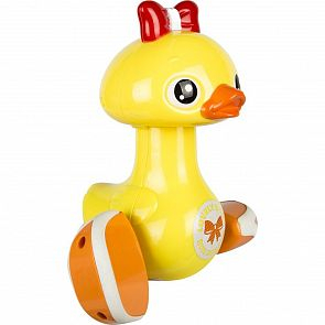 Купить игрушка zhorya торопыш утка, цвет: желтый ( id 2951741 )