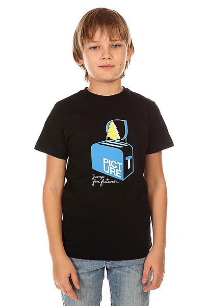 Купить футболка детская picture organic toaster tee black черный ( id 1132450 )