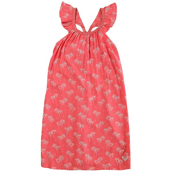 Купить платье детское roxy farfromu sugar coral palm tin розовый ( id 1175881 )