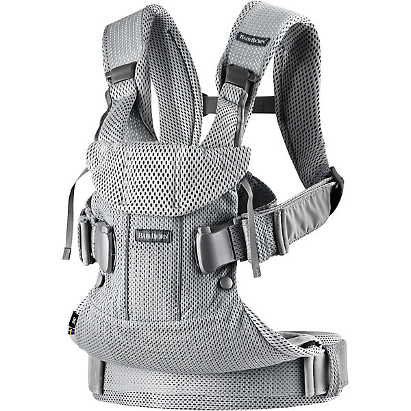 Купить рюкзак-кенгуру babybjorn one mesh серебряный ( id 7763097 )