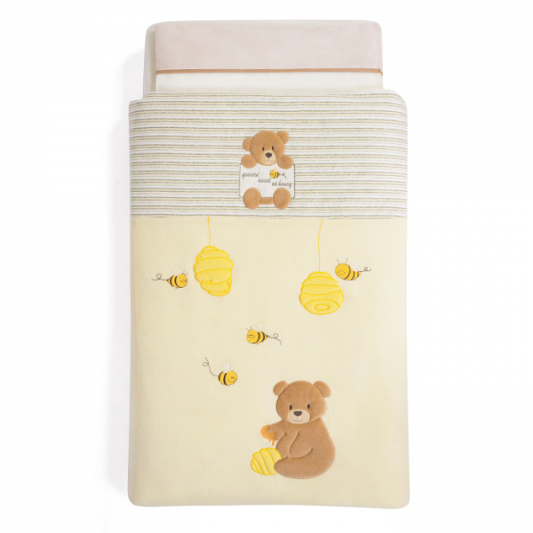 Купить постельное белье kidboo honey bear soft (4 предмета) 