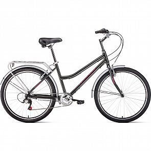 Купить двухколесный велосипед forward barcelona air, цвет: серый ( id 12065422 )