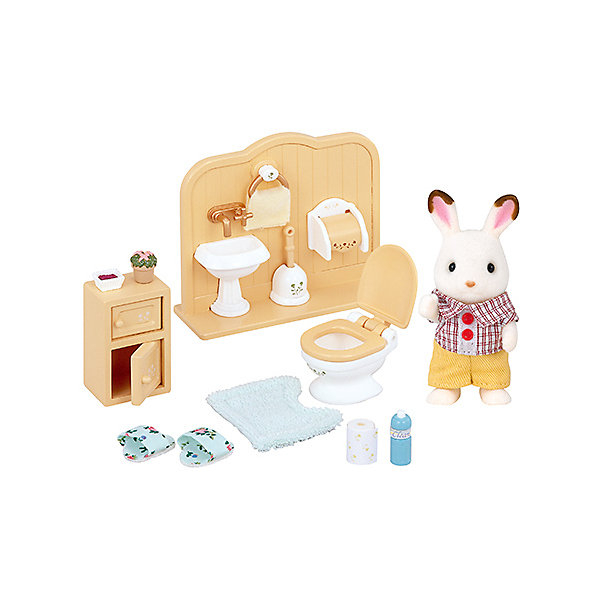 Купить набор "братик в ванной комнате" sylvanian families ( id 2196826 )