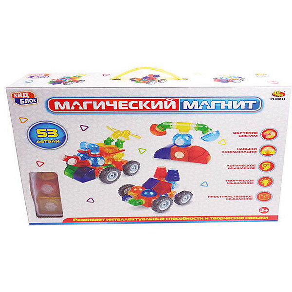 Купить конструктор abtoys "магический магнит", 53 детали ( id 12996770 )