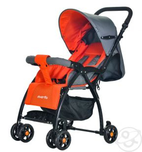 Купить прогулочная коляска everflo cricket е-219, цвет: orange ( id 6711427 )