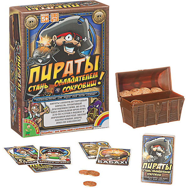 Купить настольная игра bondibon "пираты" ( id 9366203 )