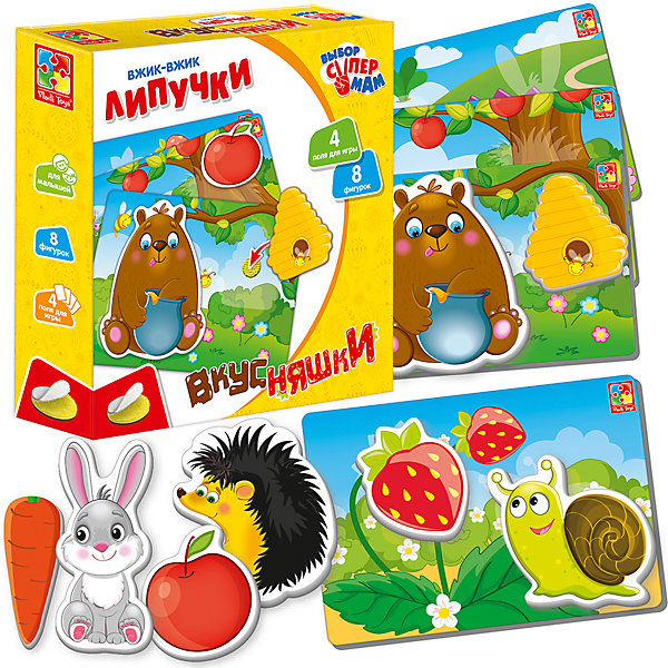 Купить липучки vladi toys вжик-вжик "вкусняшки" ( id 10905187 )