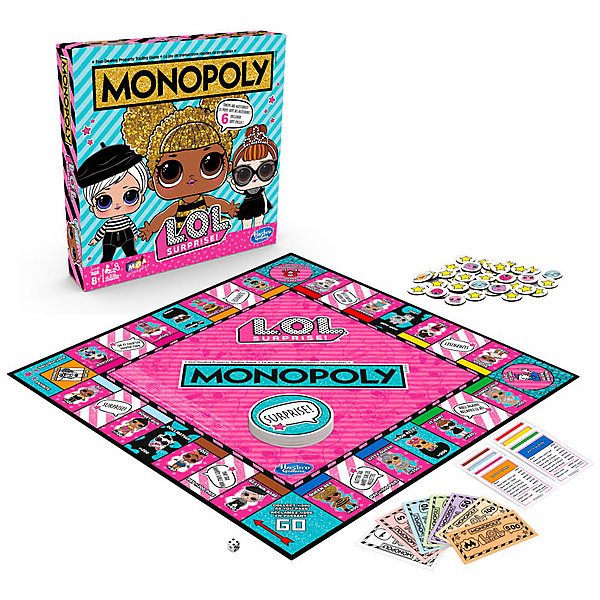 Купить настольная игра hasbro gaming "монополия" lol surprise ( id 16588978 )