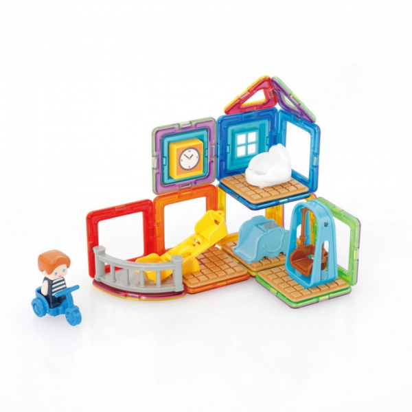 Купить конструктор magformers магнитный max's playground set (33 элемента) 705008