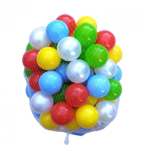 Купить poltoys шарики для сухого бассейна 6 см 100 шт. pl341001 pl341001