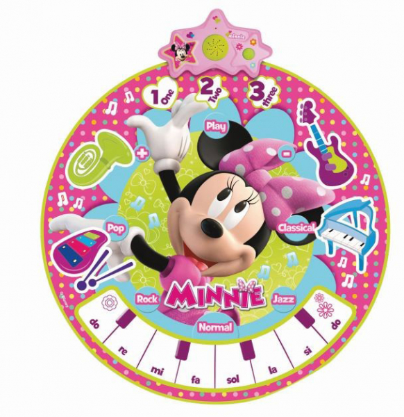 Купить игровой коврик imc toys коврик minnie музыкальный 180963