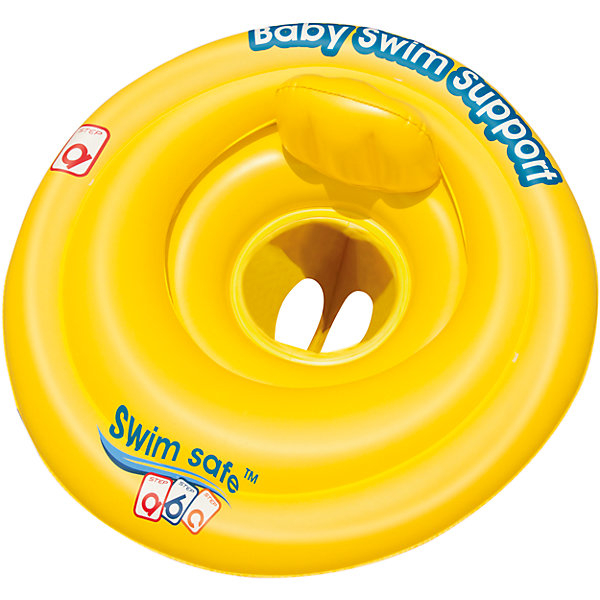 Купить круг для плавания с сиденьем и спинкой swim safe, ступень a, bestway ( id 4051655 )