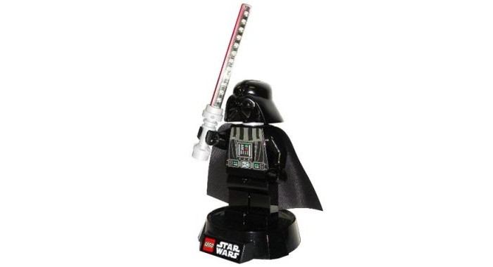 Купить lego star wars минифигура-лампа darth vader на подставке lgl-lp2