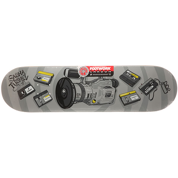 Купить дека для скейтборда для скейтборда footwork carbon tushev 1000 grey 31.75 x 8.25 (21 см) серый ( id 1204722 )